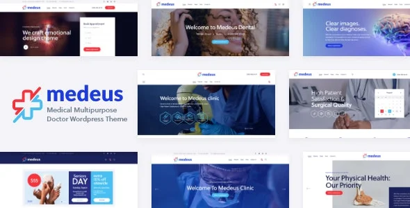 Medeus 1.2.0 Nulled – Medical Multipurpose Doctor WordPress Theme