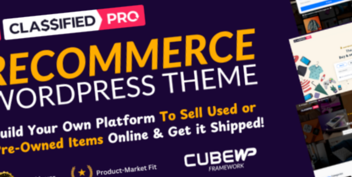 ClassifiedPro Classified Ads & ReCommerce WordPress Theme