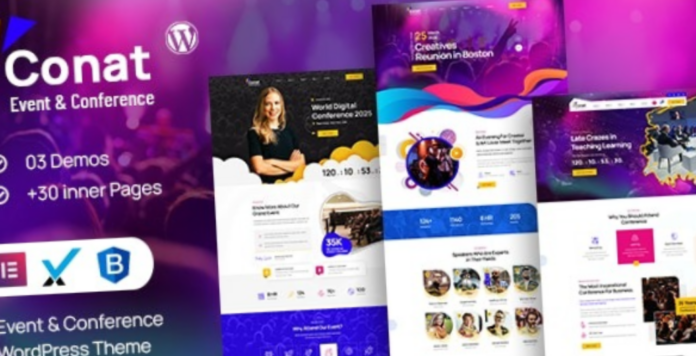 Conat Event & Conference WordPress Theme