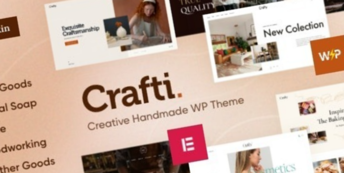 Crafti Creative Handmade WordPress Theme