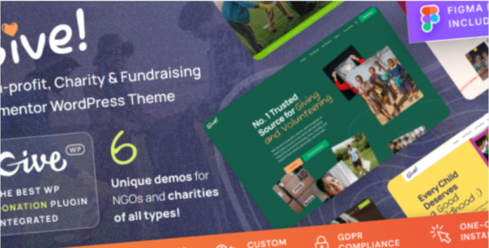 Give NGO & Charity WordPress Theme