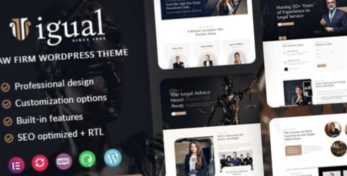 Igual Law Firm WordPress Theme