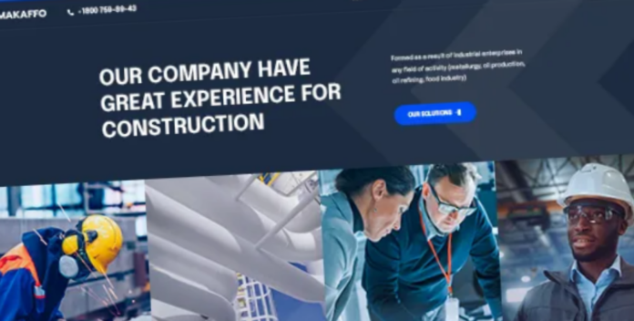 Makaffo Industry & Factory WordPress Theme