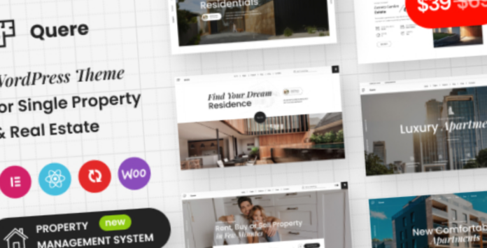 Quere Real Estate & Apartments WordPress Theme