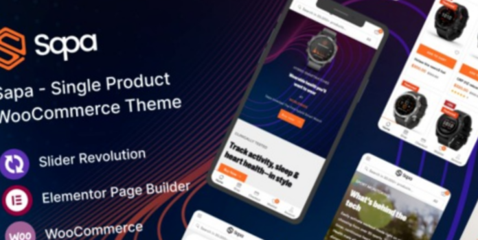 Sapa Product Landing Page WooCommerce Theme