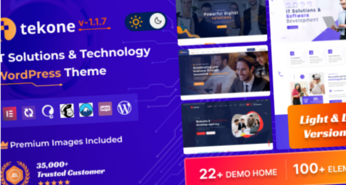 Tekone IT Solutions & Technology WordPress Theme