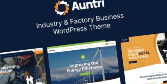 Auntri Industry & Factory WordPress Theme