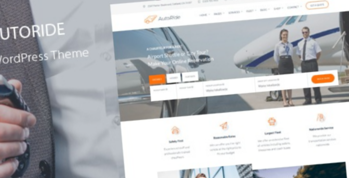 AutoRide Chauffeur Booking WordPress Theme