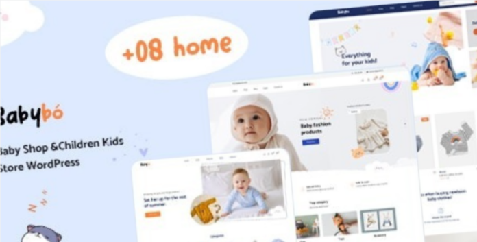 BabyBo Baby Shop and Children Kids Store WordPress