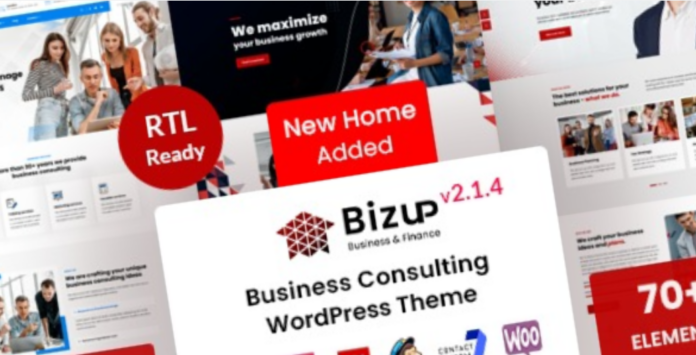 Bizup Business Consulting WordPress Theme