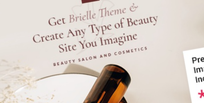 Brielle Beauty Salon and Cosmetics Theme