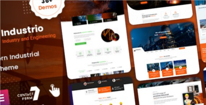 Industrio Industrial WordPress