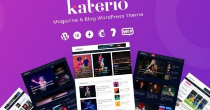 Katerio Magazine & Blog WordPress Theme