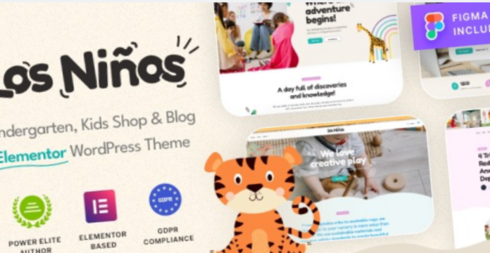 Los Ninos Children Education WordPress Theme