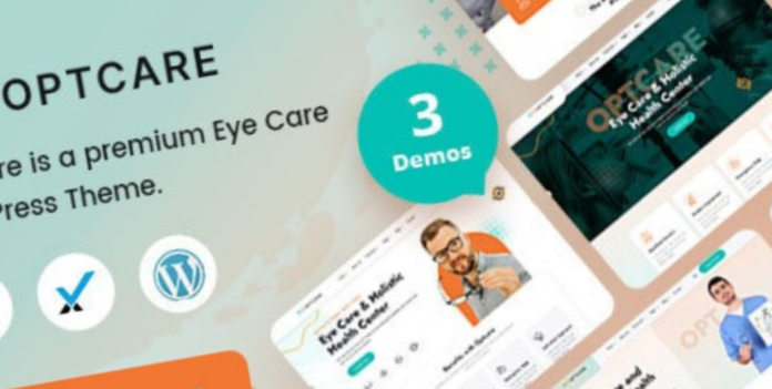 Optcare Eye Care WordPress Theme + RTL