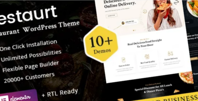 Restaurt Restaurant WordPress Theme