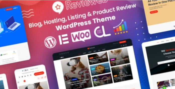 Revieweb Review WordPress Theme