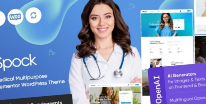 Spock Medical Doctor Dentist & Beauty WordPress Theme