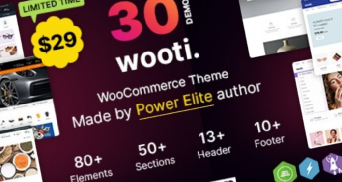 Wooti WP Ultimate Multipurpose WordPress WooCommerce Theme